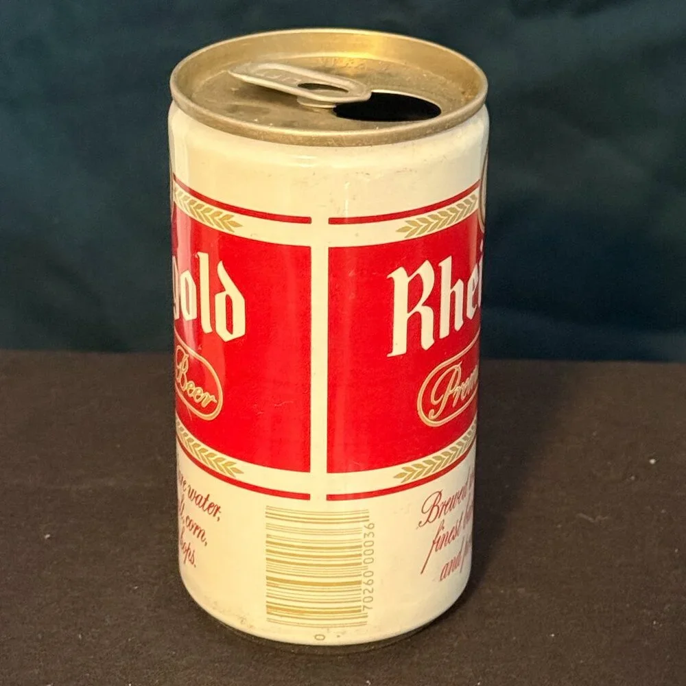 Rheingold Premium vintage Beer can
